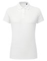 Dames Polo Asquith & Fox Polycotton Blend Wit